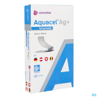 Aquacel Ag+ Extra Wiek 2 X 45cm 5 413571