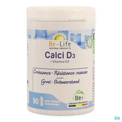 Calci D3 Be Life Caps 90