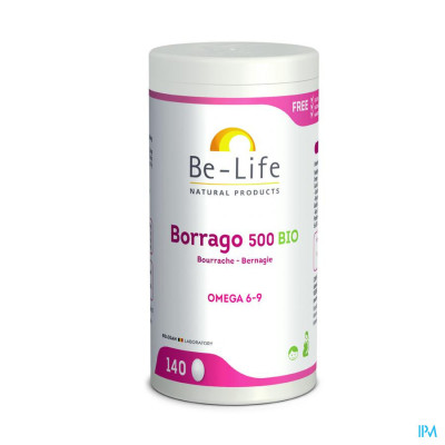 Borrago 500 Be Life Bio Caps 140