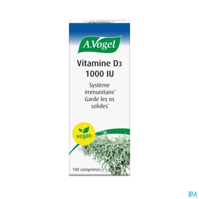 A.Vogel Vitamine D3 100 tabletten