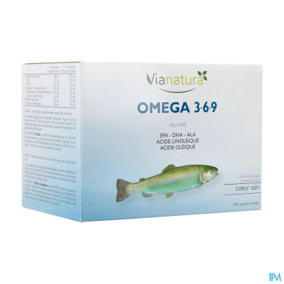 Via Natura Omega 3-6-9 Maxi Softcaps 160