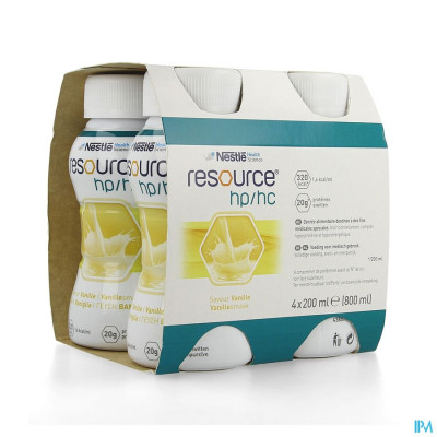 Resource Hp Hc Vanille Fles 4x200ml