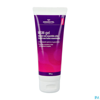 Mannavital Msm-gel Gel 100g