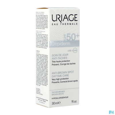 Uriage Depiderm Ip50+ Dagverzorg. Bruine Vlek.30ml