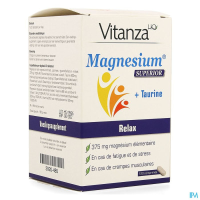 Vitanza Hq Magnesium Superior Comp 120