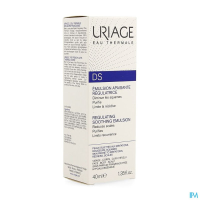 URIAGE DS EMULS REGULERENDE VERZORGING TUBE 40ML