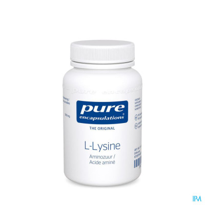 Pure Encapsulations l-lysine Aminozuur Caps 90