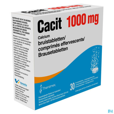 Cacit 1000 Tabl Efferv. Tube 30x1000mg