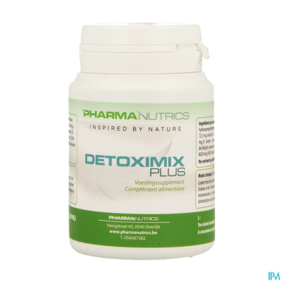 Detoximix Plus Pot Caps 60 Pharmanutrics