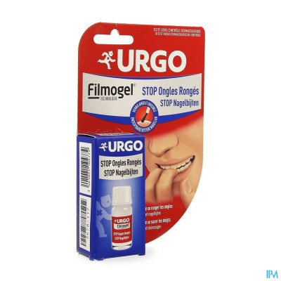 Urgo Stop Nagelbijten Nagellak Filmogel Fl 9ml