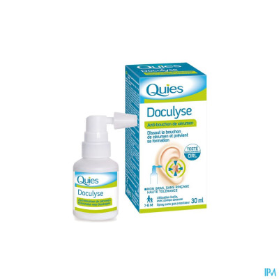 Quies Doculyse Spray Tegen Oorproppen 30ml