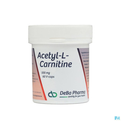 Acetyl-l-carnitine Caps 60x500mg Deba