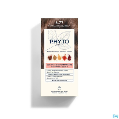 Phytocolor 6.77 Marron Clair Cappuccino