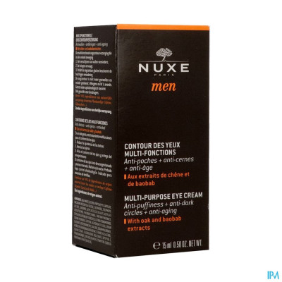 NUXE MEN OOGCONTOUR MULTIFUNCTIONEEL POMPFL 15ML