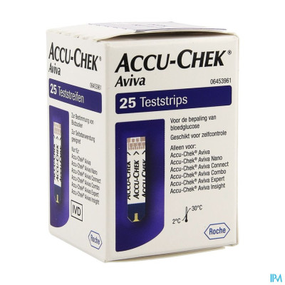 Accu Chek Aviva Teststroken 25 6453961016