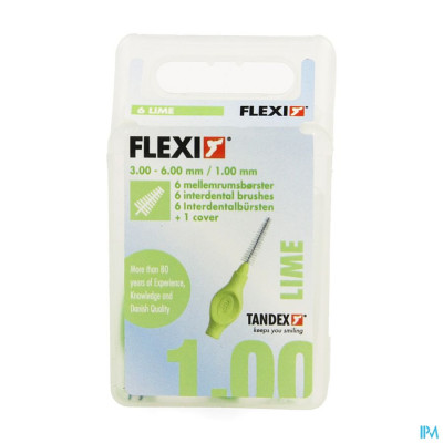 Flexi Green Borsteltje Tapered Interdentaal 6