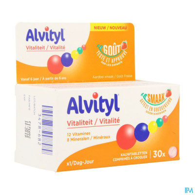 Alvityl Vitaliteit Kauwtabl 30