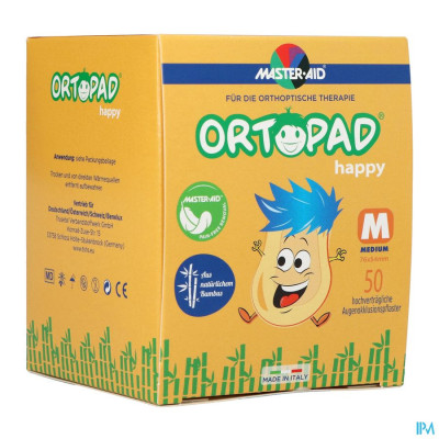 Ortopad Happy Medium Oogkompres 50 70132