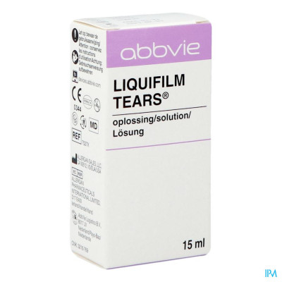 Liquifilm Tears Steriele Oplossing Nf 15ml