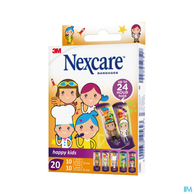 Nexcare 3m Happy Kids Beroepen Pleister 20 N0920pr