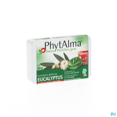 Phytalma Gompastilles Eucalyptus + Stevia 50g