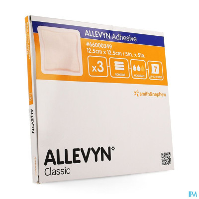 Allevyn Adh Verb Hydrocel. 12,5x12,5cm 3 66000349