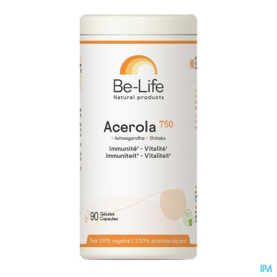 Acerola 750 Vitamines Be Life Nf Gel 90