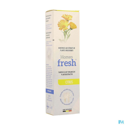 HOMEOFRESH TANDPASTA CITROEN TUBE 75ML