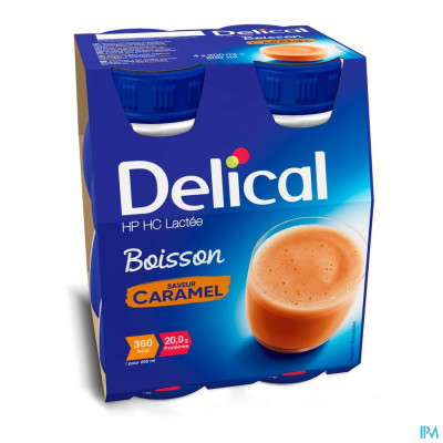 DELICAL HPHC 360 KARAMEL 4X200ML