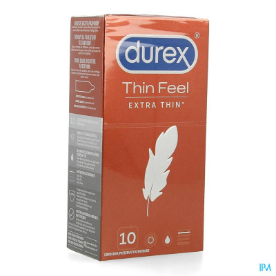 Durex Thin Feel Extra Thin Condoms 10
