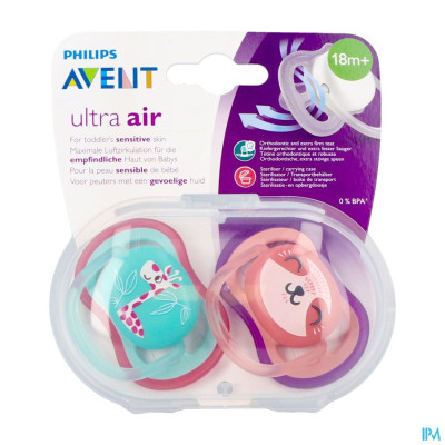 Philips Avent Fopspeen +18m Air Mix 1