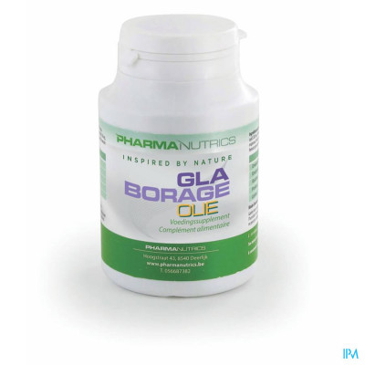 Gla Borage Olie Caps 90 Pharmanutrics