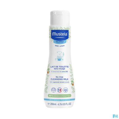 Mustela Pn Toiletmelk Z/spoelen 200ml