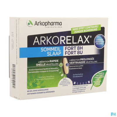 Arkorelax Slaap Forte 8u Comp 30 (programma 15d)