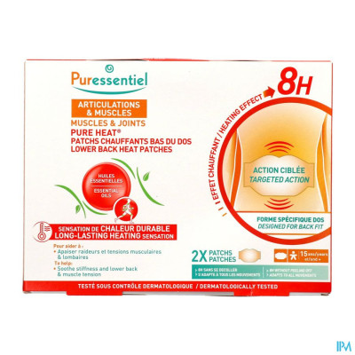 Puressentiel Gewrichten Spier Patch Verwarm.lumb.2