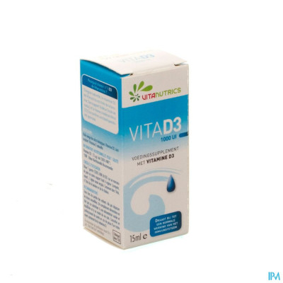 Vitad3 1000ui Vitanutrics Gutt 15ml