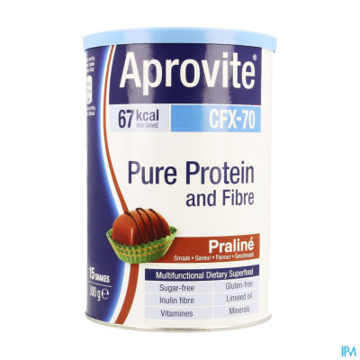 Aprovite Cfx70 Protein Praline Pdr 300g 15 Shakes