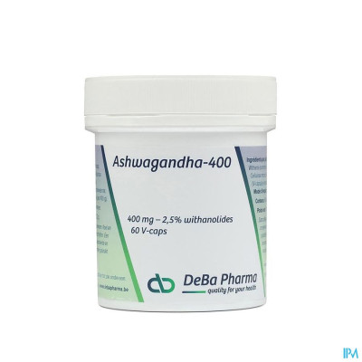 Ashwagandha 400 V-caps 60 Deba