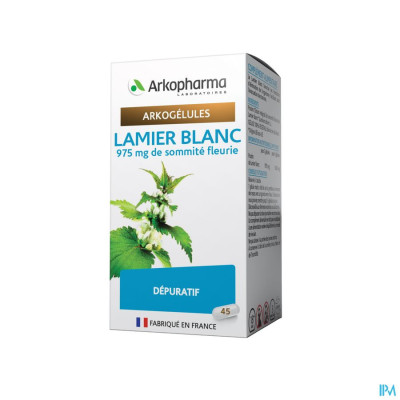 Arkogelules Lamier Blanc Vegetal 45