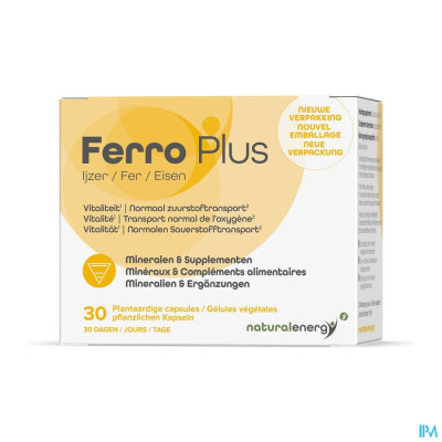 Natural Energy - Ferro Plus Caps 30