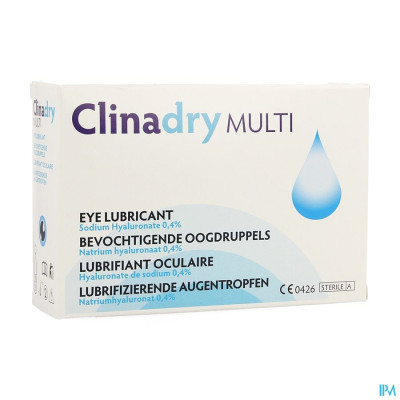 CLINADRY OOGDRUPPELS MULTIDOSE 20X0,50ML