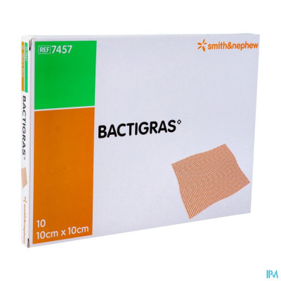 BACTIGRAS VERBAND 10CMX10CM 10 7457