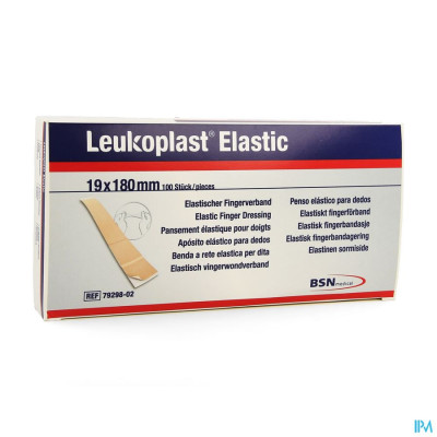 Leukoplast Elastic Vinger 1,9x18cm 100