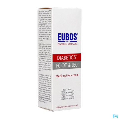 Eubos Diabetics Skin Care Voeten&benen Creme 100ml