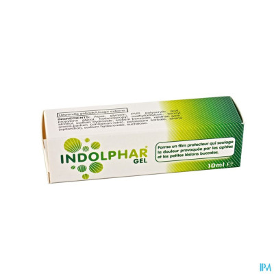 INDOLPHAR GEL TUBE 10ML