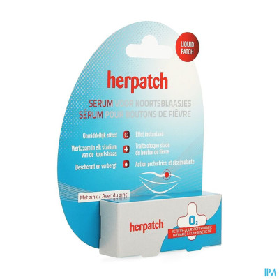 HERPATCH SERUM KOORTSBLAASJES TUBE 5ML