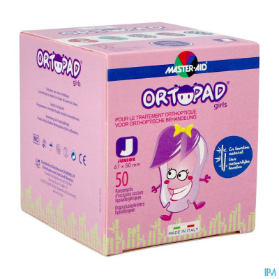 Ortopad Junior For Girls Oogpleister 50 73221