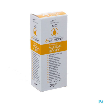 Medihoney Medische Honing A/bact. Gel Tube 1x50g