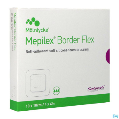 Mepilex Border Flex Verb 10x10cm 5 595350