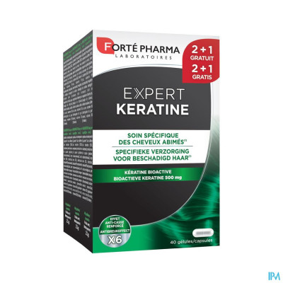 Expert Keratine Caps 120 2+1 Gratis